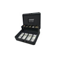 Wholesale High Quality Steel Money  Saving Cash Box with CashTray Specially for EURO Market